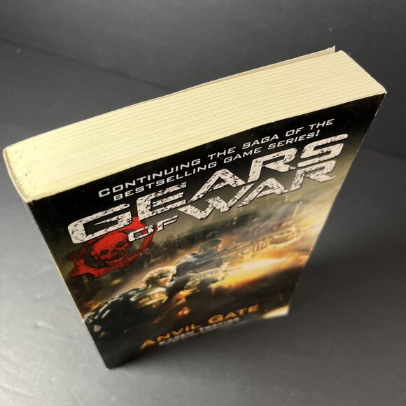 Gears Of War Anvil Gate By Karen Traviss Paperback 2010 Epic Games Del Rey US - Picture 3 of 16